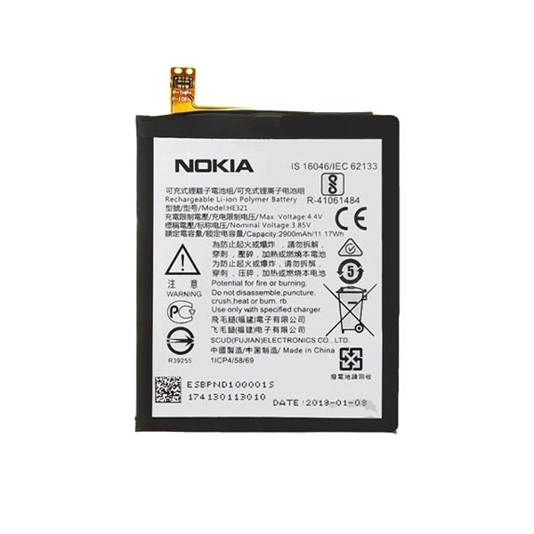 باطری موبایل نوکیا 5 با کدفنی HE321